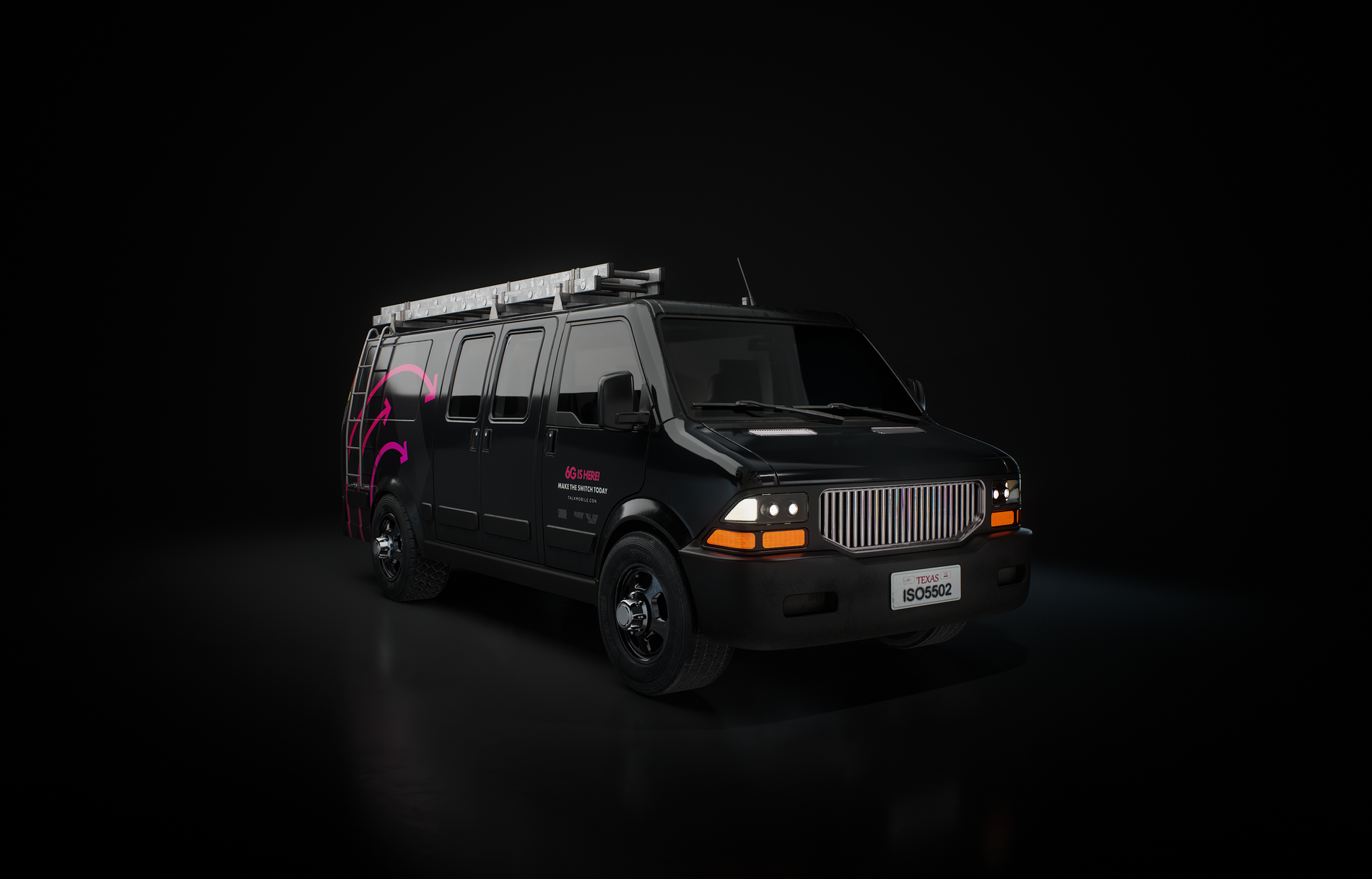Work Van 3D Model