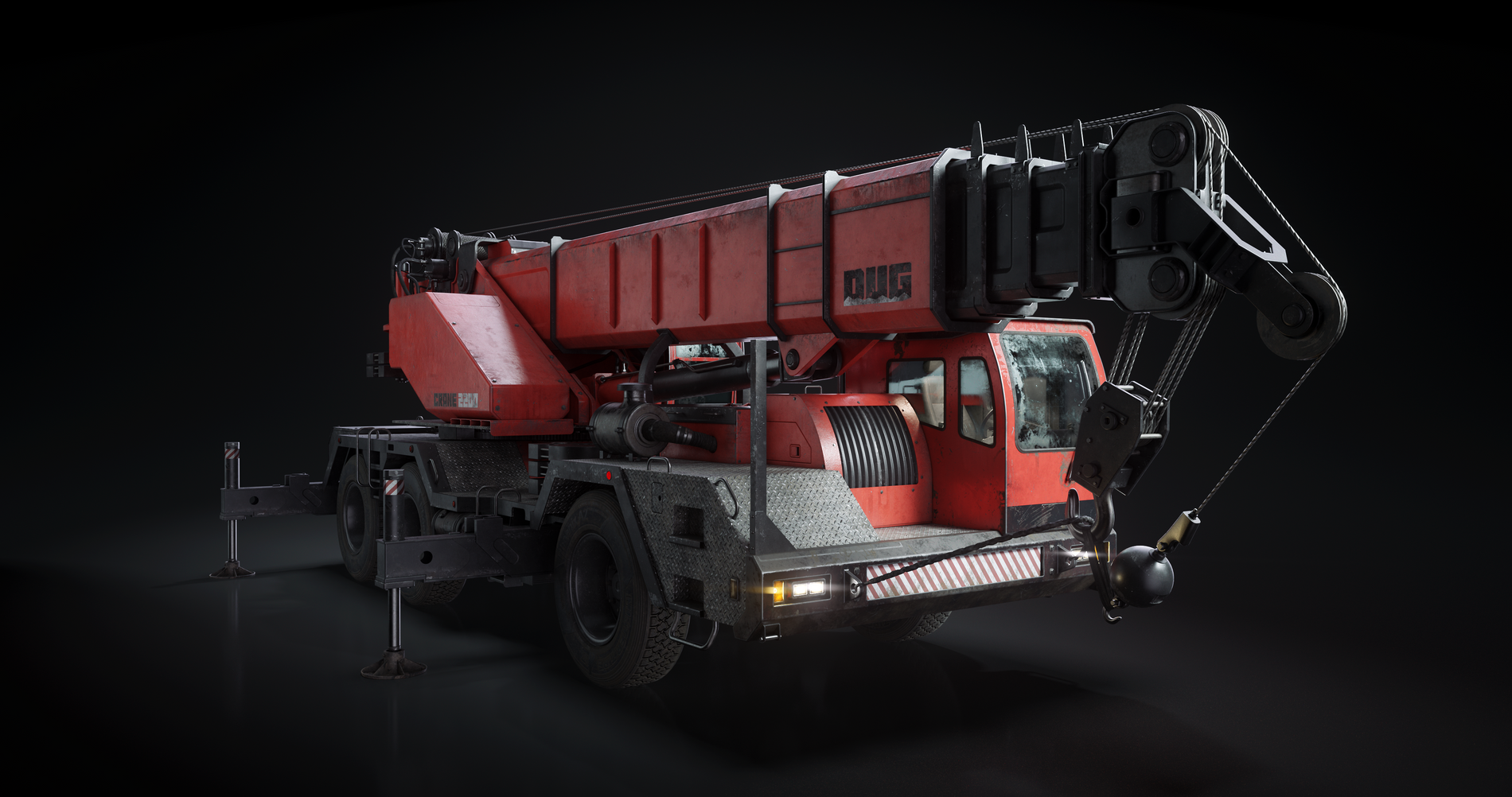 Crane 3D Model