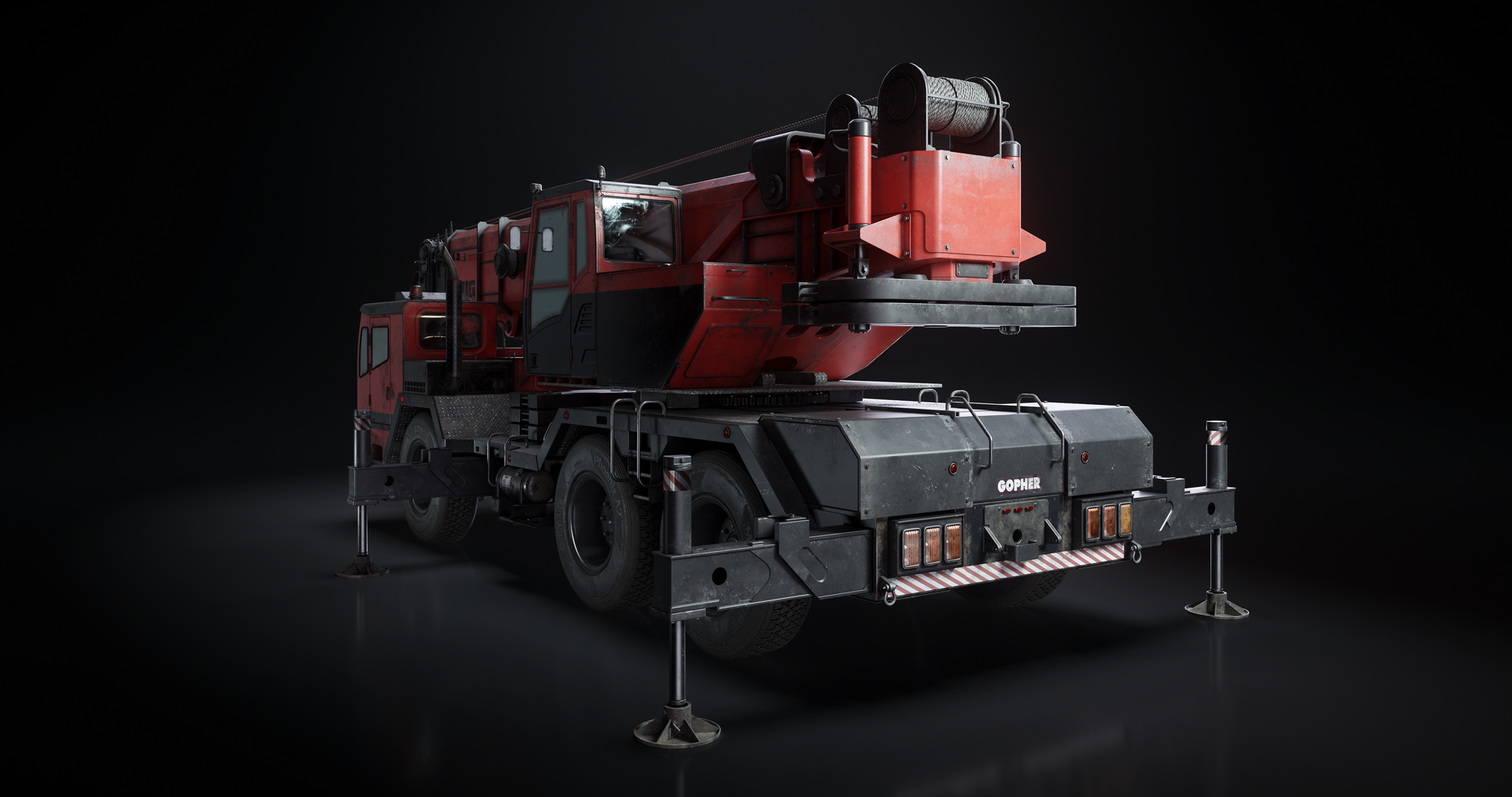 Crane 3D Model