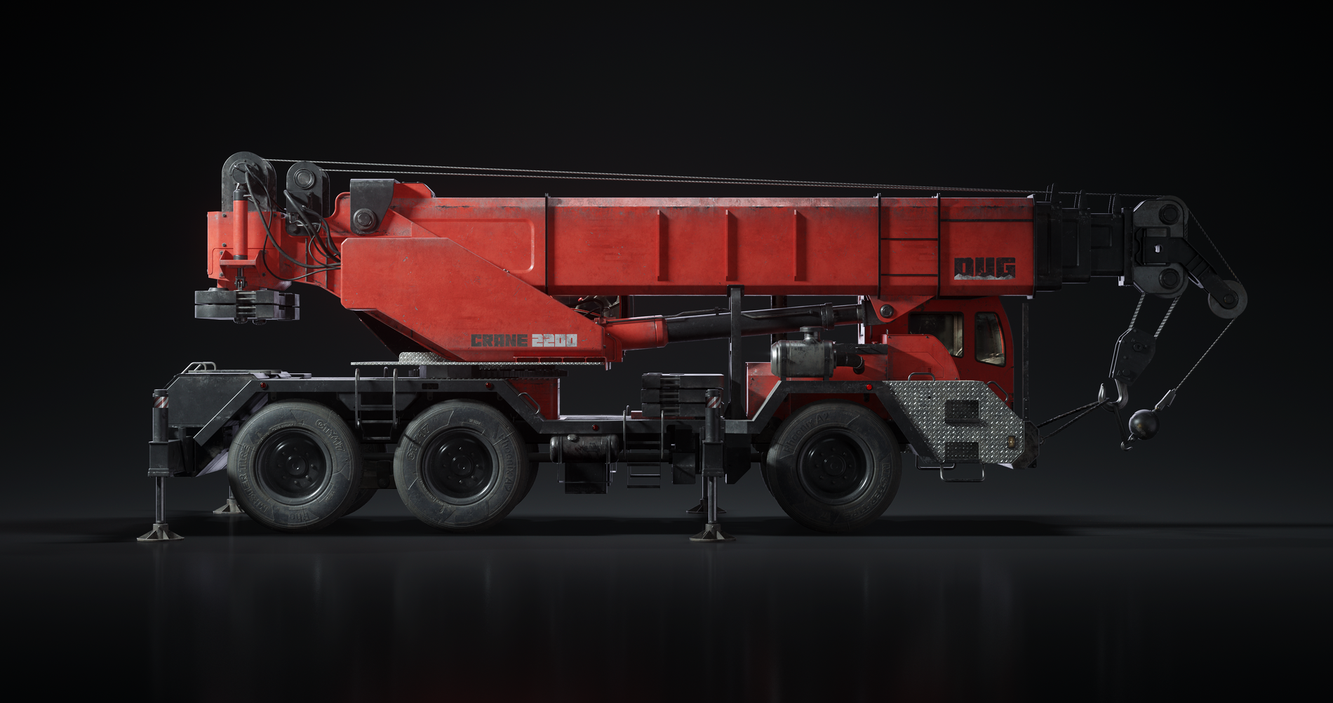 Crane 3D Model