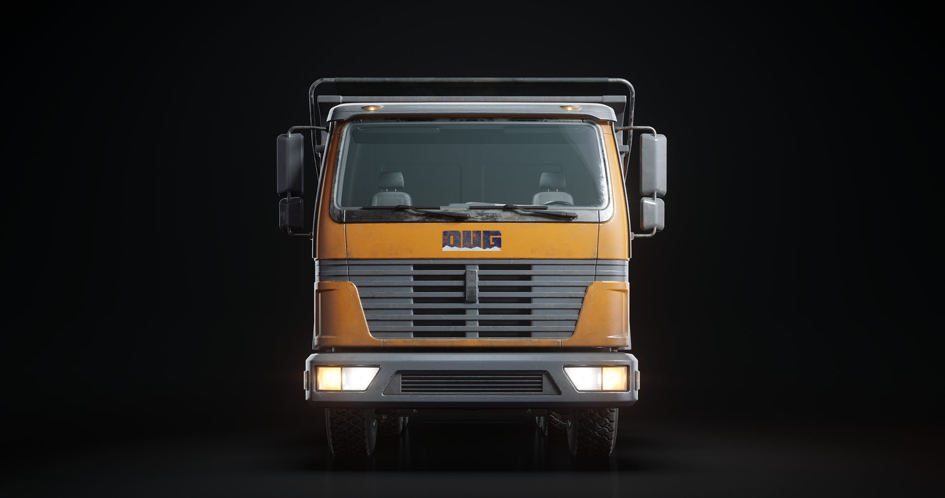 Dump Truck 3D Model