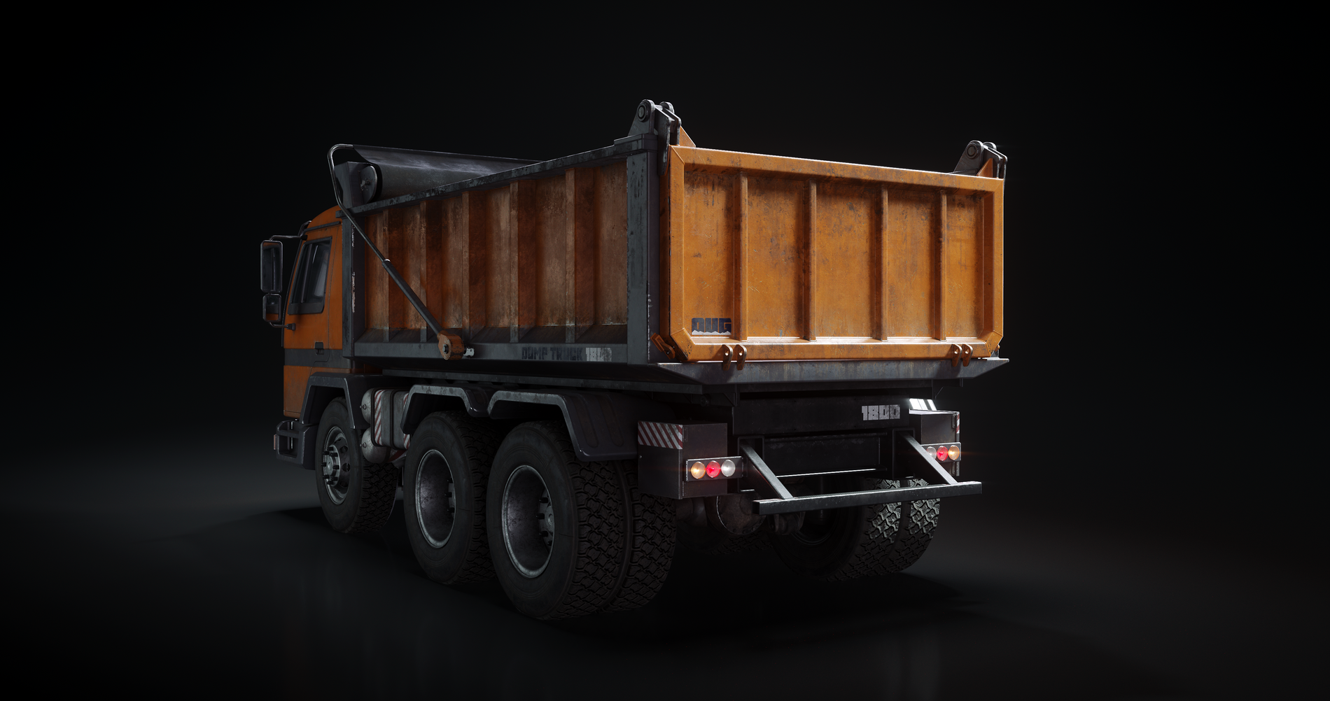 Dump Truck 3D Model