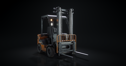 Forklift 3D Model