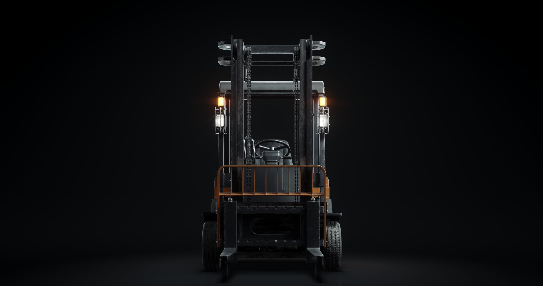 Forklift 3D Model