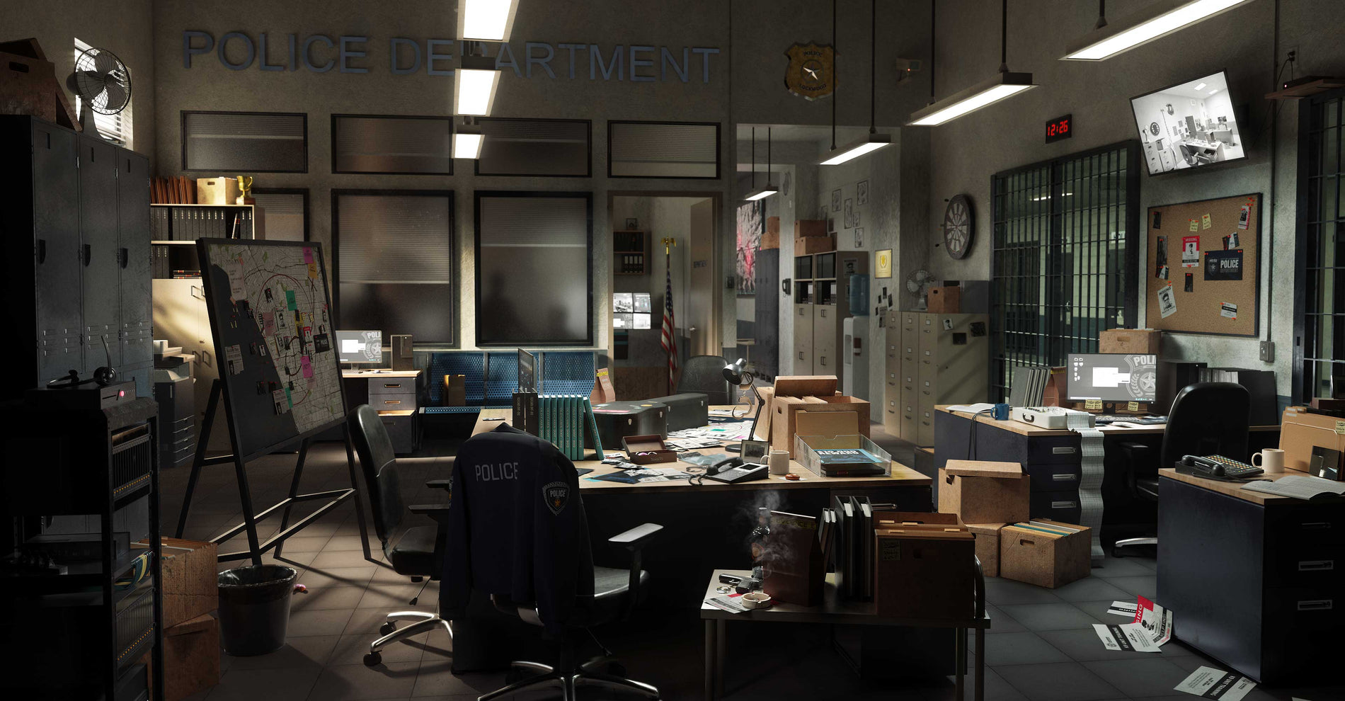 Police Dept.