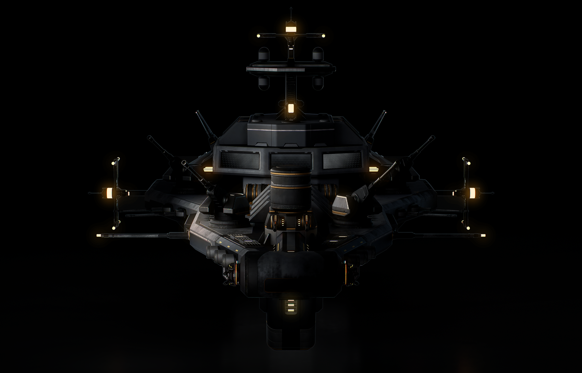 Destroyer 3D Model