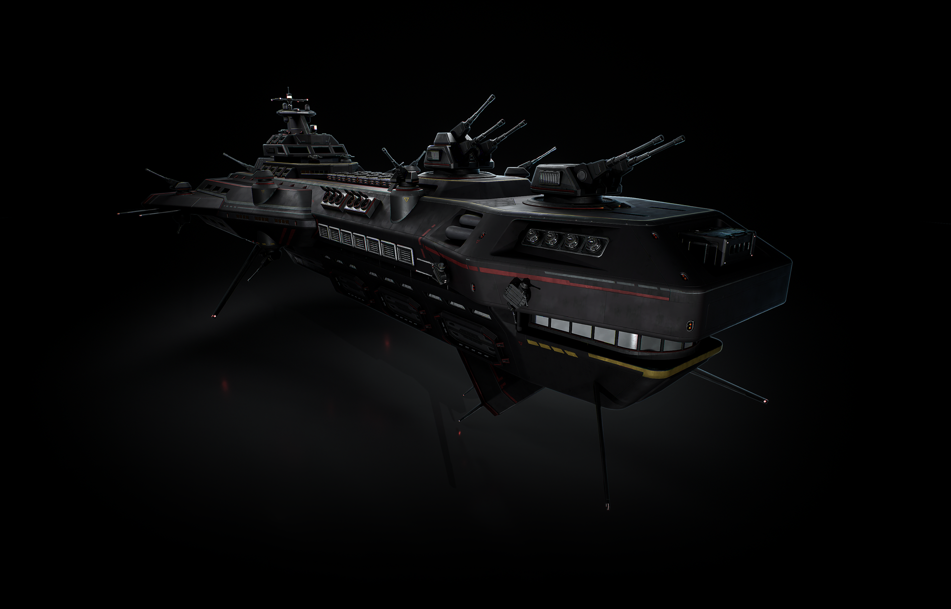 Dreadnought 3D Model