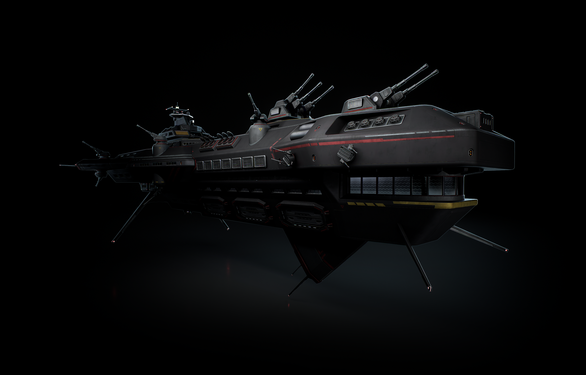 Dreadnought 3D Model