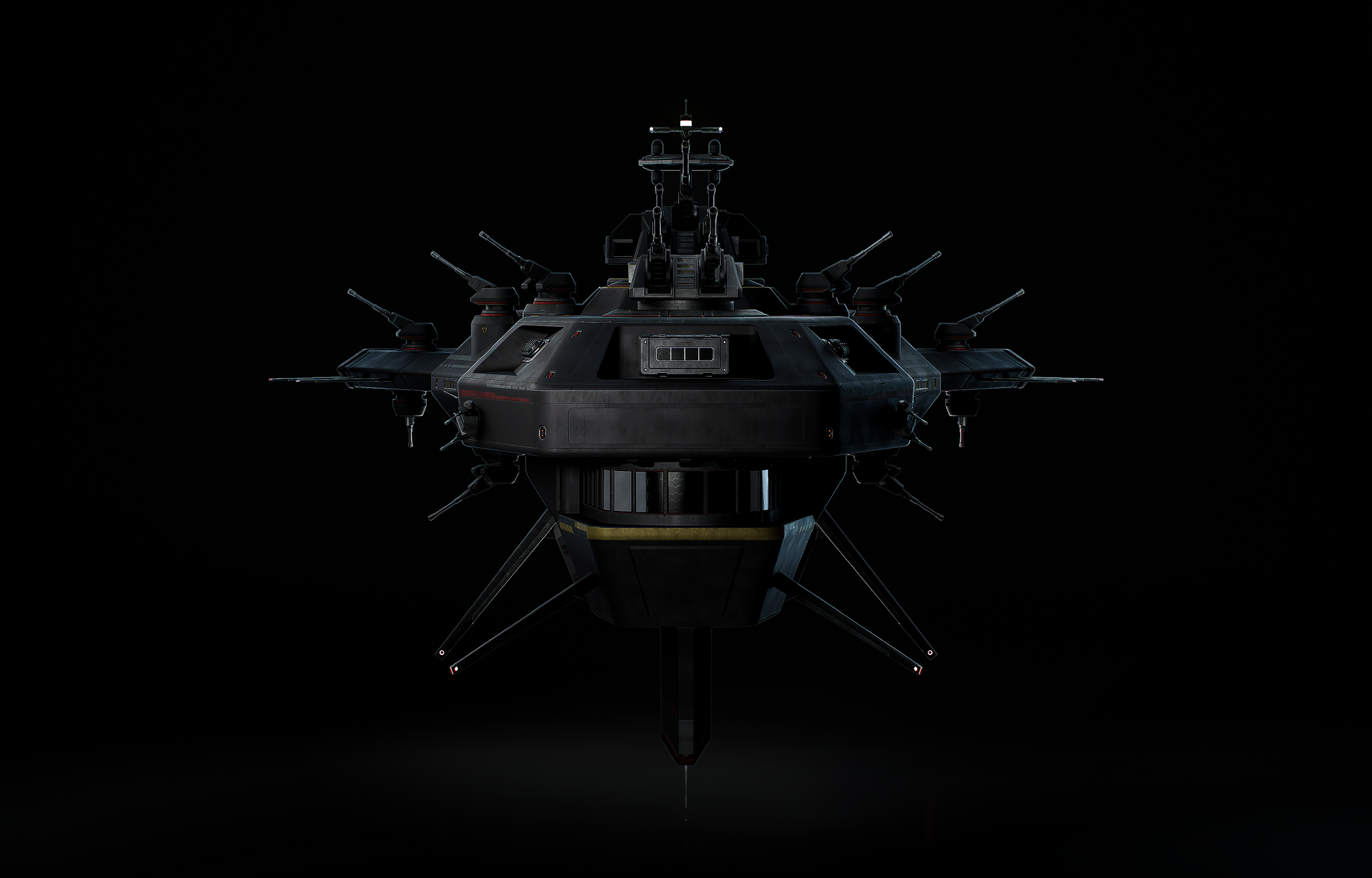 Dreadnought 3D Model